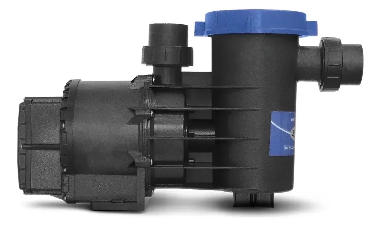 Bomba 1/2 cv e filtro 400 sylent para piscinas  - Foto 2