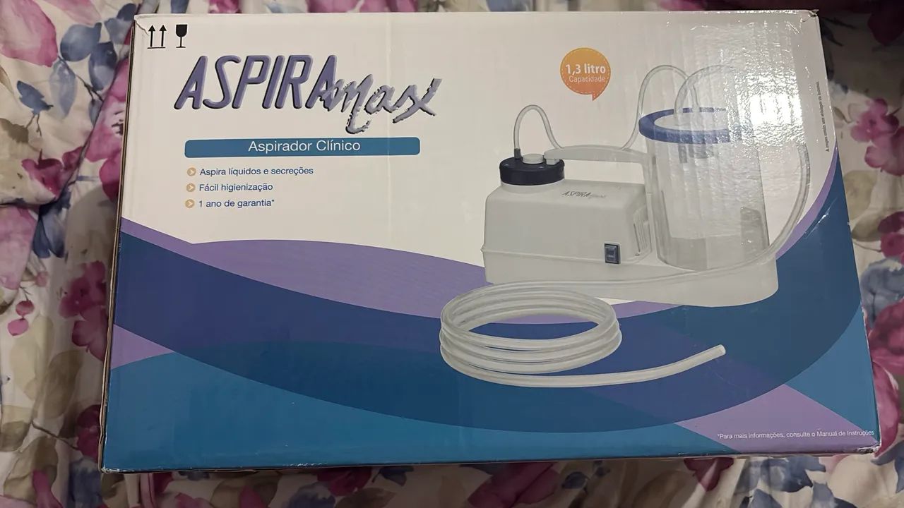 aspirador de secreção. 900 reais a vista