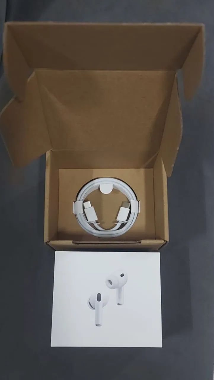 fone Apple airpods pro 3 original novo lacrado nunca foi usado não faço envío  - Foto 2