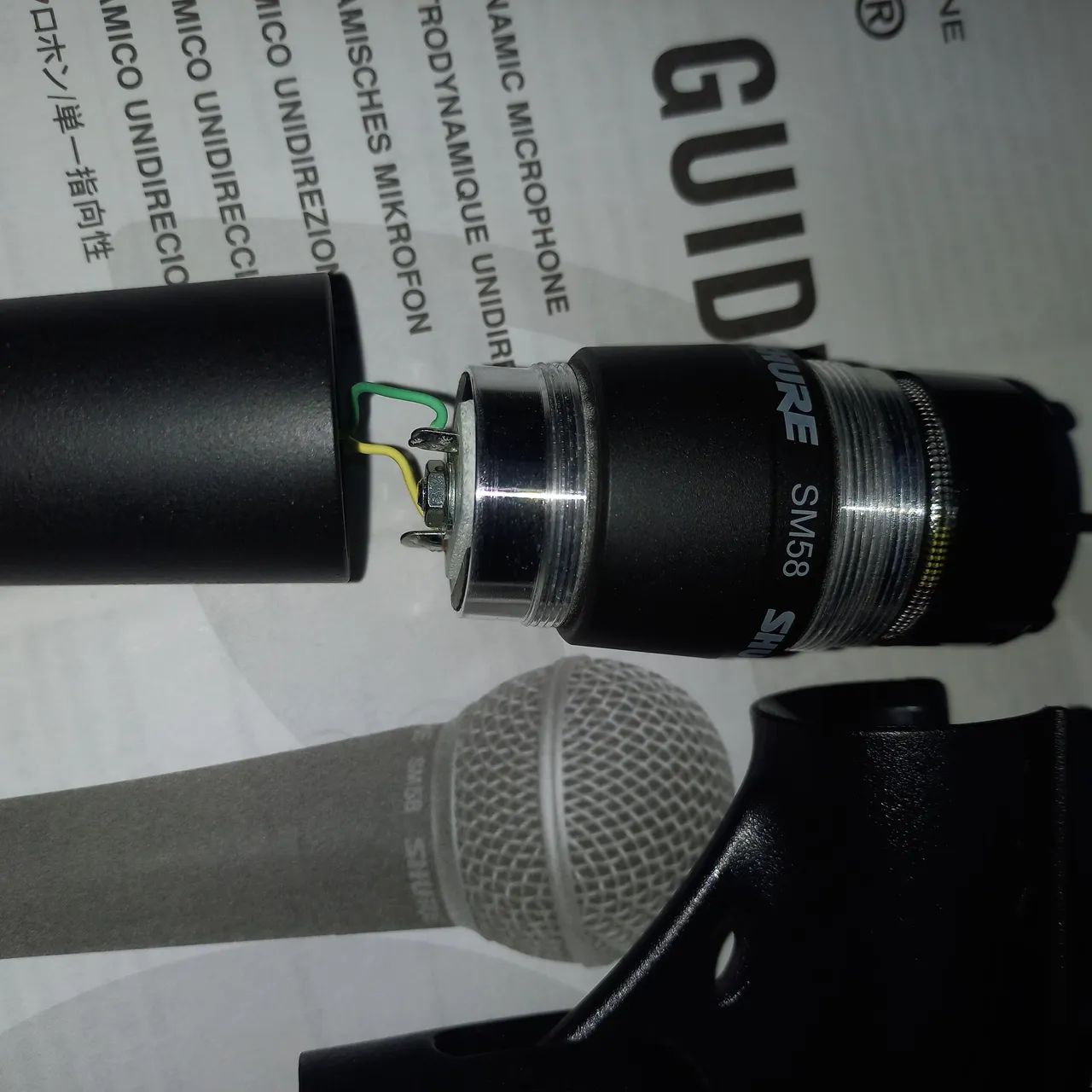 Shure sm58 original usa americano  - Foto 3
