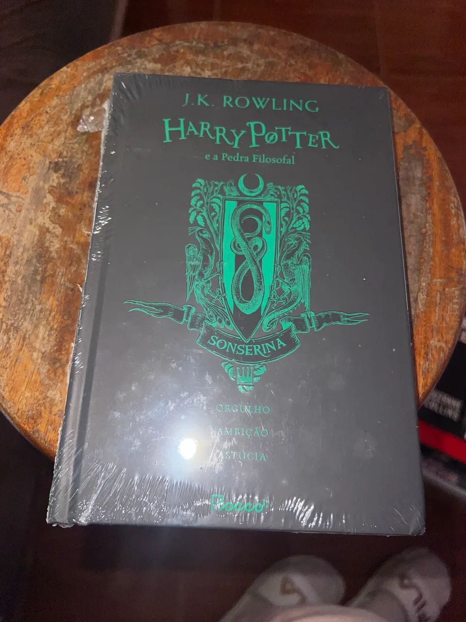 Livros Harry Potter edição capa dura Sonserina - Foto 2