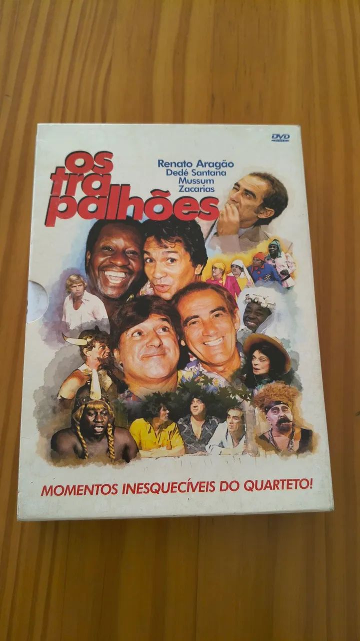 Box Dvd Os Trapalhões 