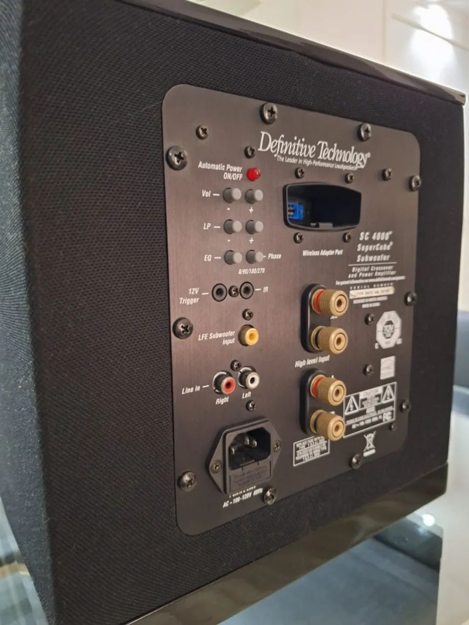 Subwoofer Definitive Technology SuperCube SC 4000 - Hi-end - Foto 5