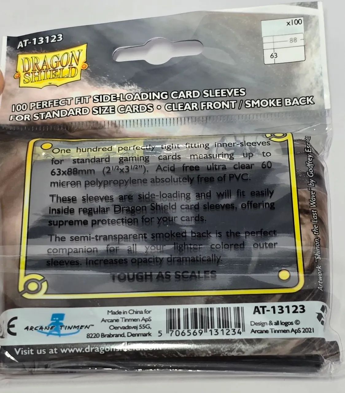Dragon Shield Perfect fit smoke side load lacrado 100pcs - Foto 2