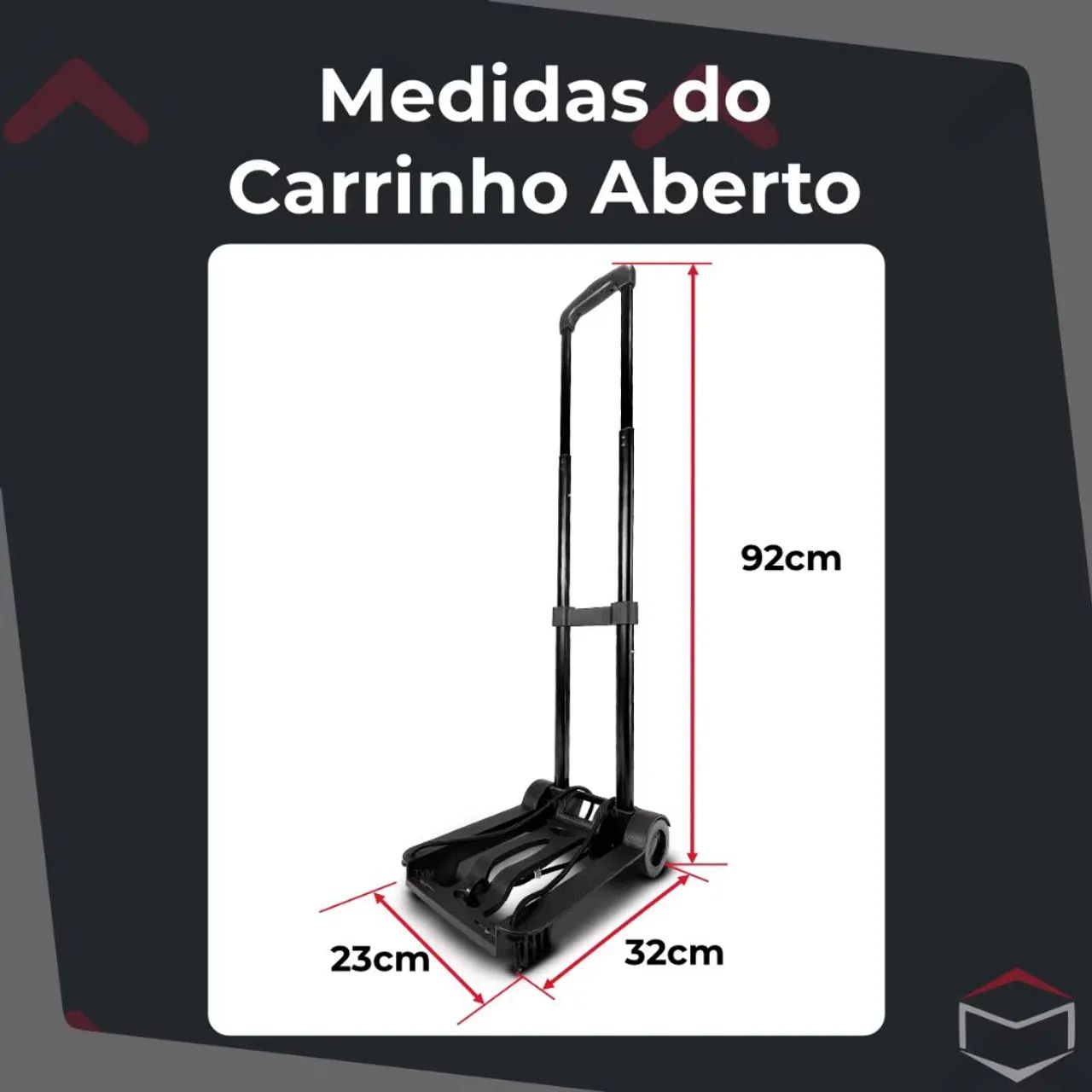 Carrinho Multiuso 40kg - Foto 2