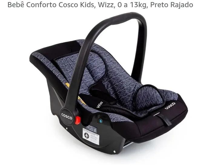 Bebe conforto cosco rajado 