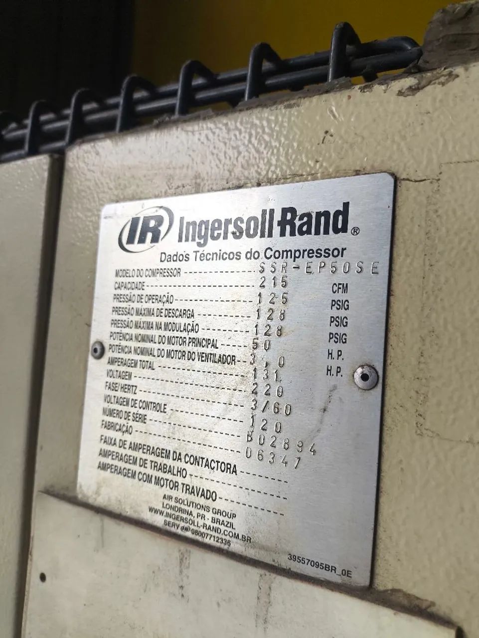 Compressor de parafuso Ingerson SS 50hp - Foto 2