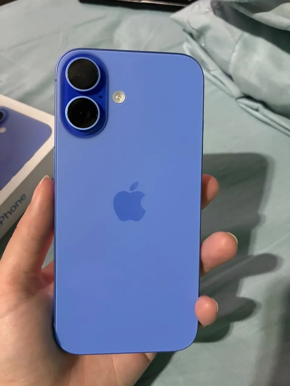 iPhone 16 Azul 128GB - Impecável! (Aceito Troca) - Foto 4