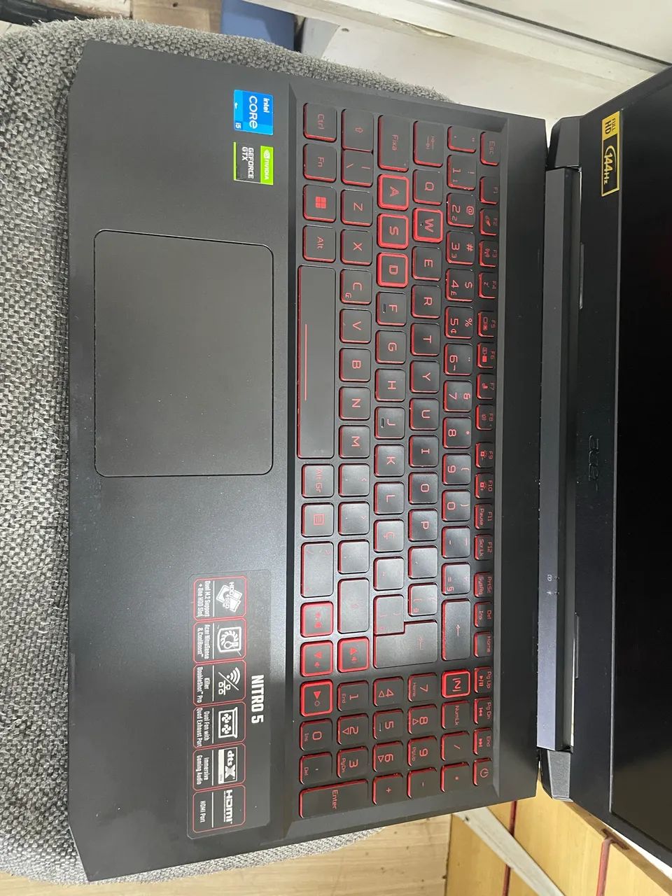 Notebook Acer Nitro 5 Core i5 11° com defeito - Foto 3
