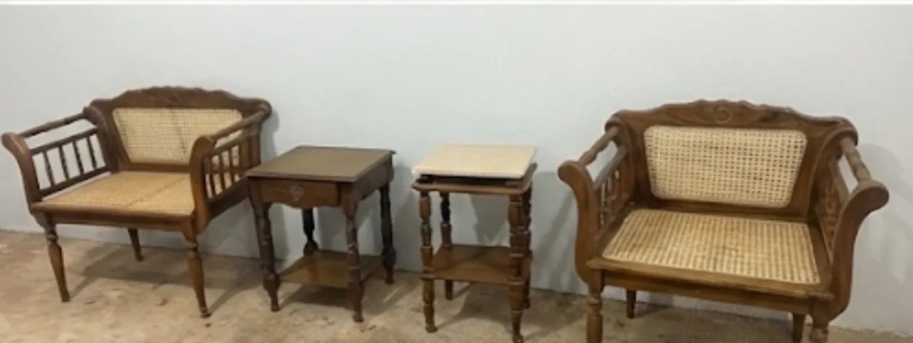 Conjunto de moveis antiquario