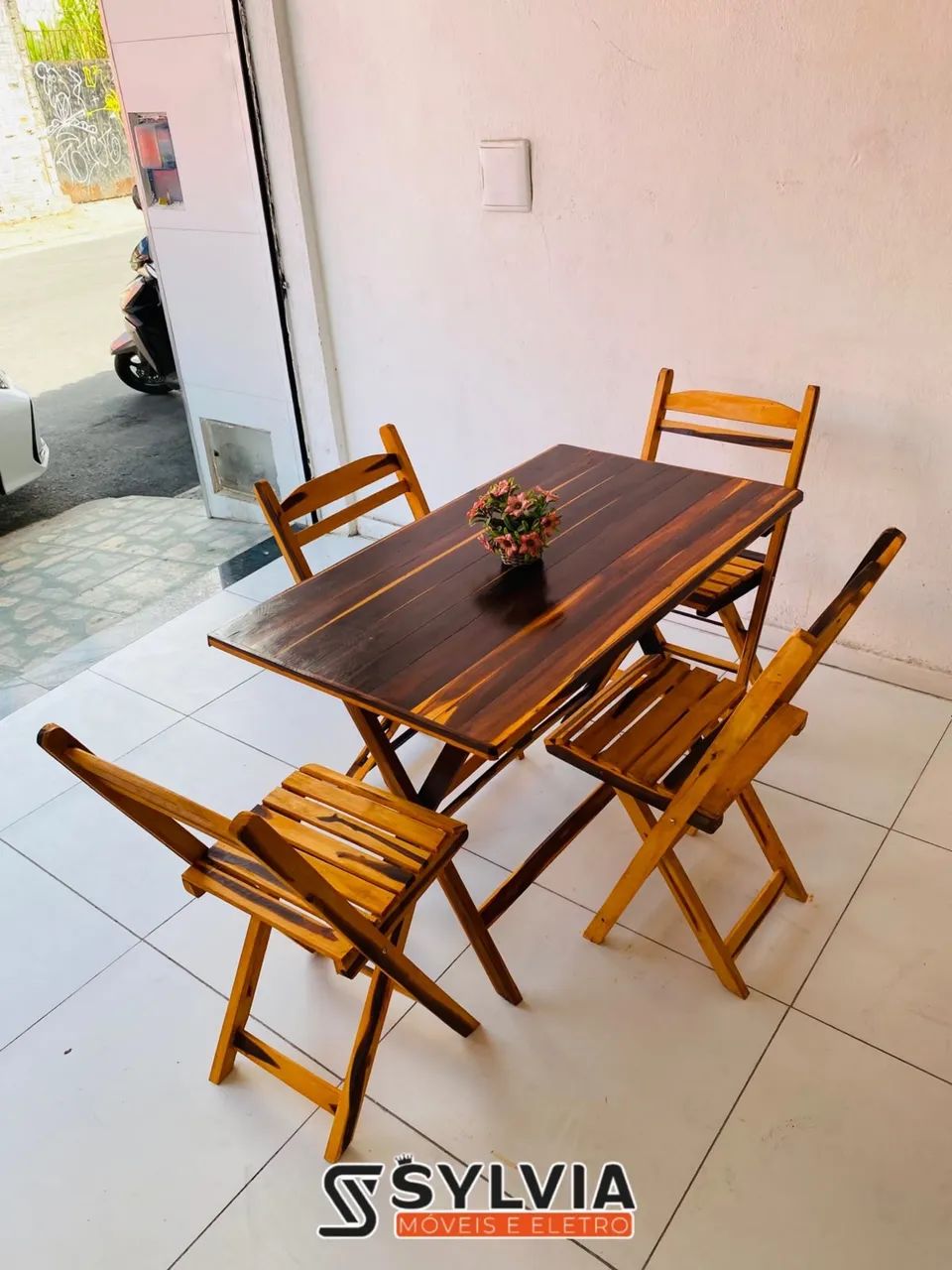 Conjuntos de mesas dobrável  - Foto 3
