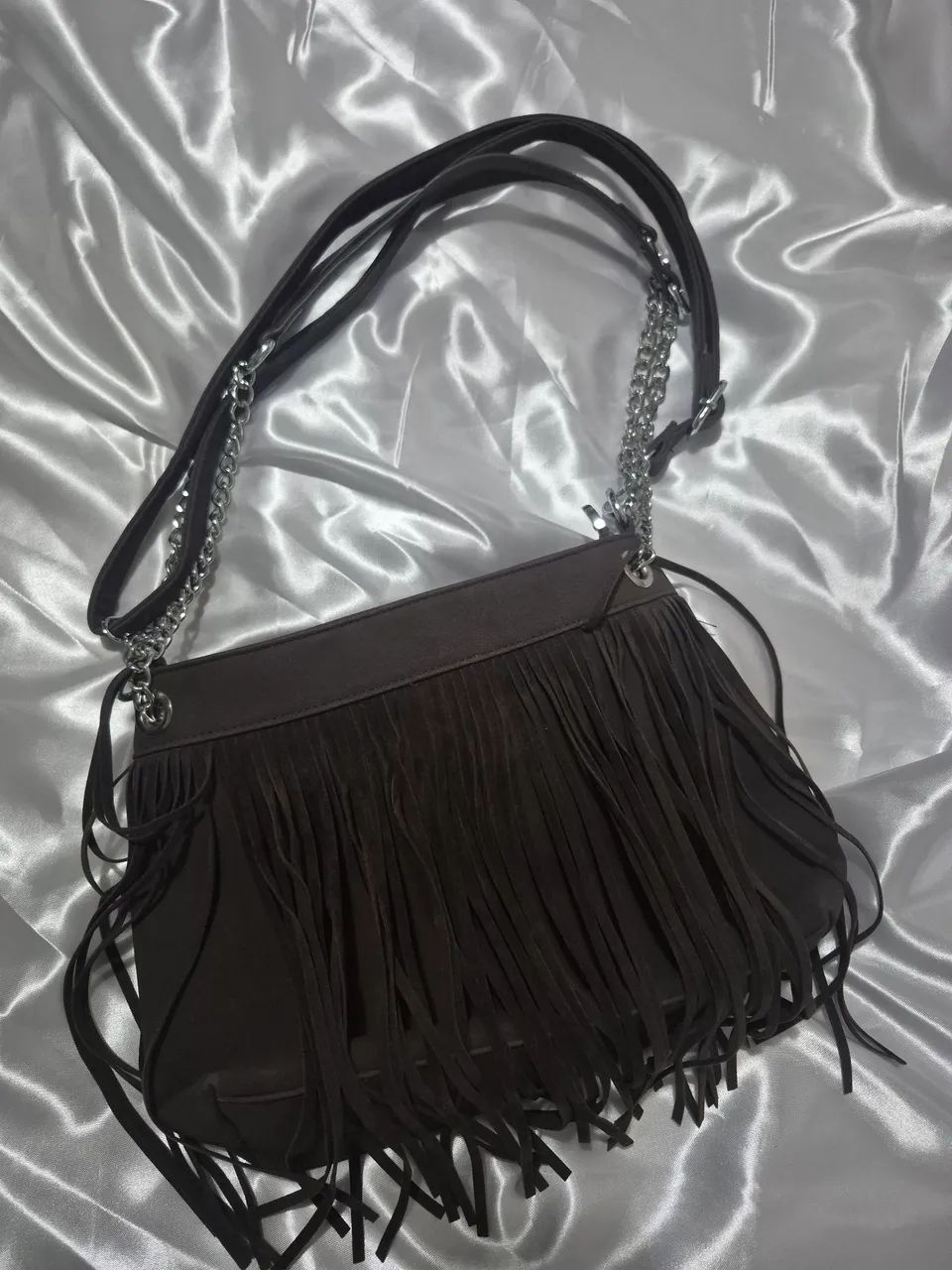 Bolsa nova de franja 