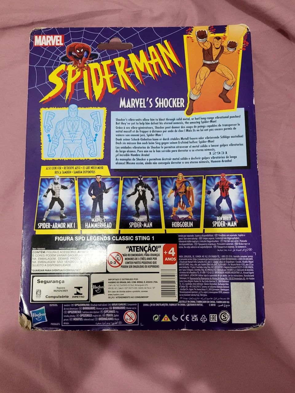 Marvel Legends Shocker( Spiderman/ Homem-aranha) - Foto 2