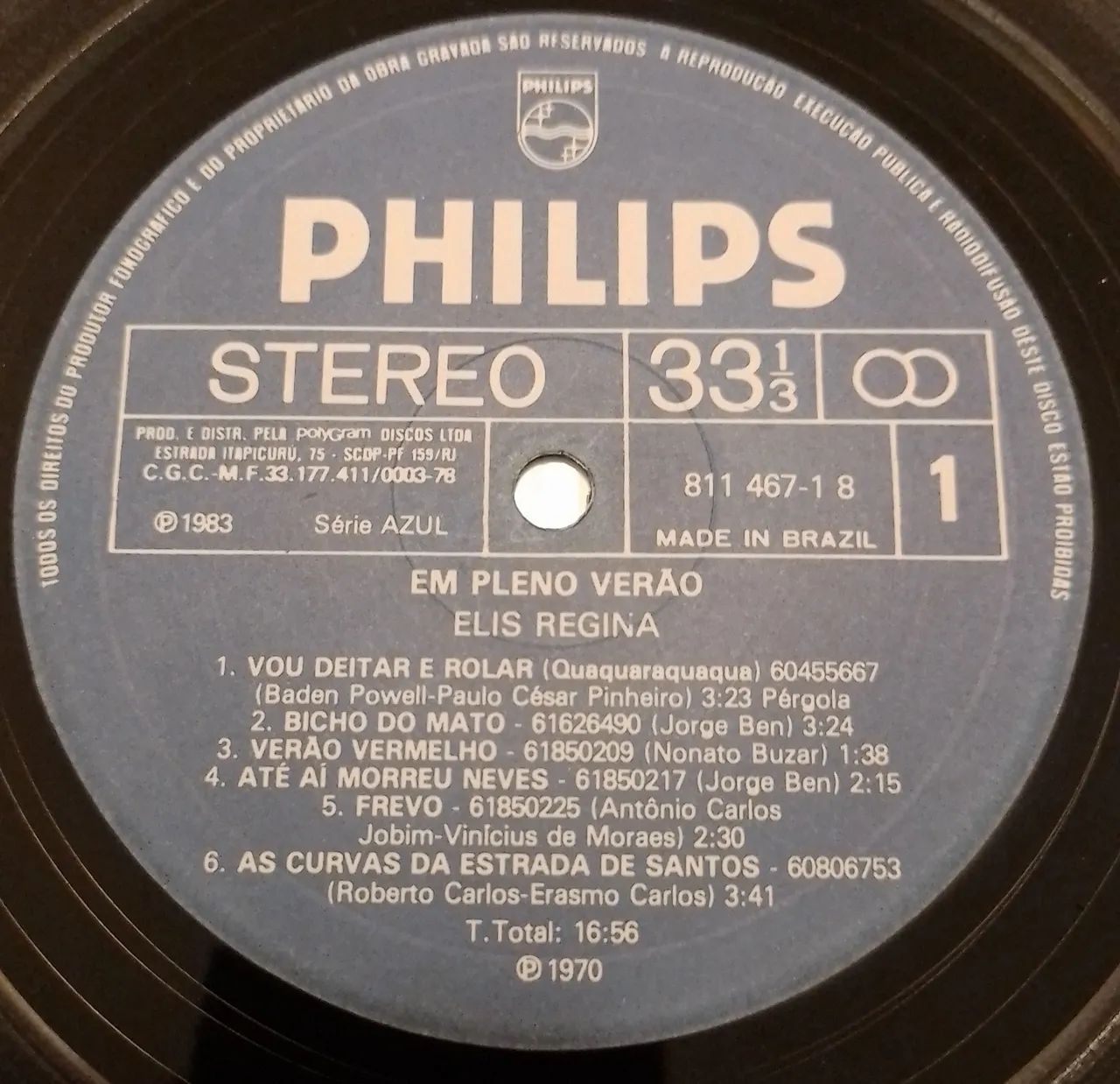Elis Regina - Em Pleno Verão LP Disco Vinil (VG/VG+) - Foto 4