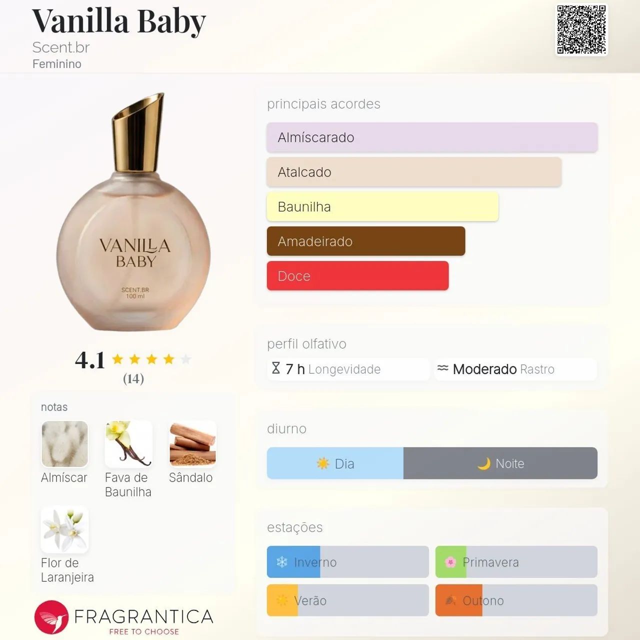 Perfume Vanilla Baby Scent.br - Foto 2