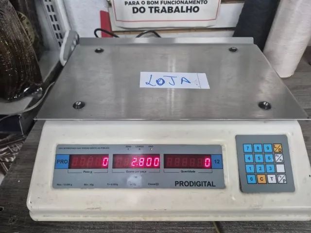 Balança Digital Contadora ProDigital 12kg - Bivolt (Usada) - Foto 5