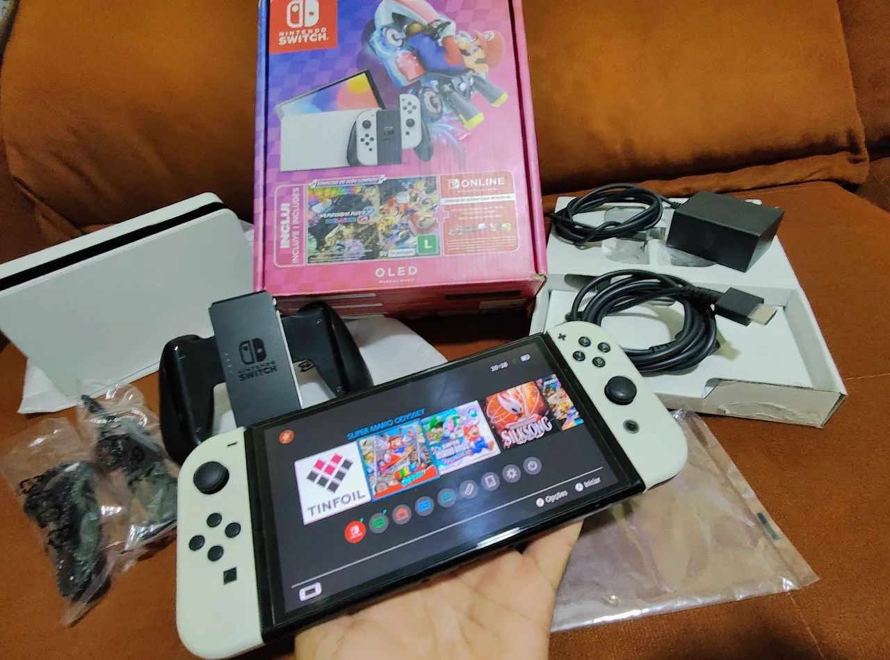 Nintendo Switch OLED Desbloqueado  - Foto 2