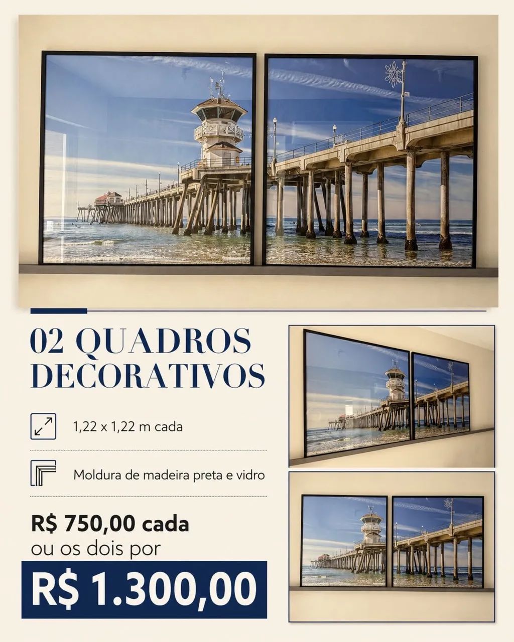 Amplo Quadro - Decoração  - Foto 2
