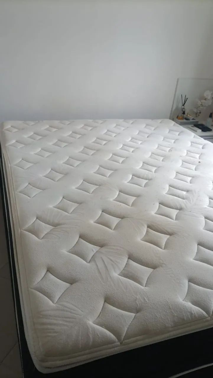 Vendo cama Quee e Base - Foto 4