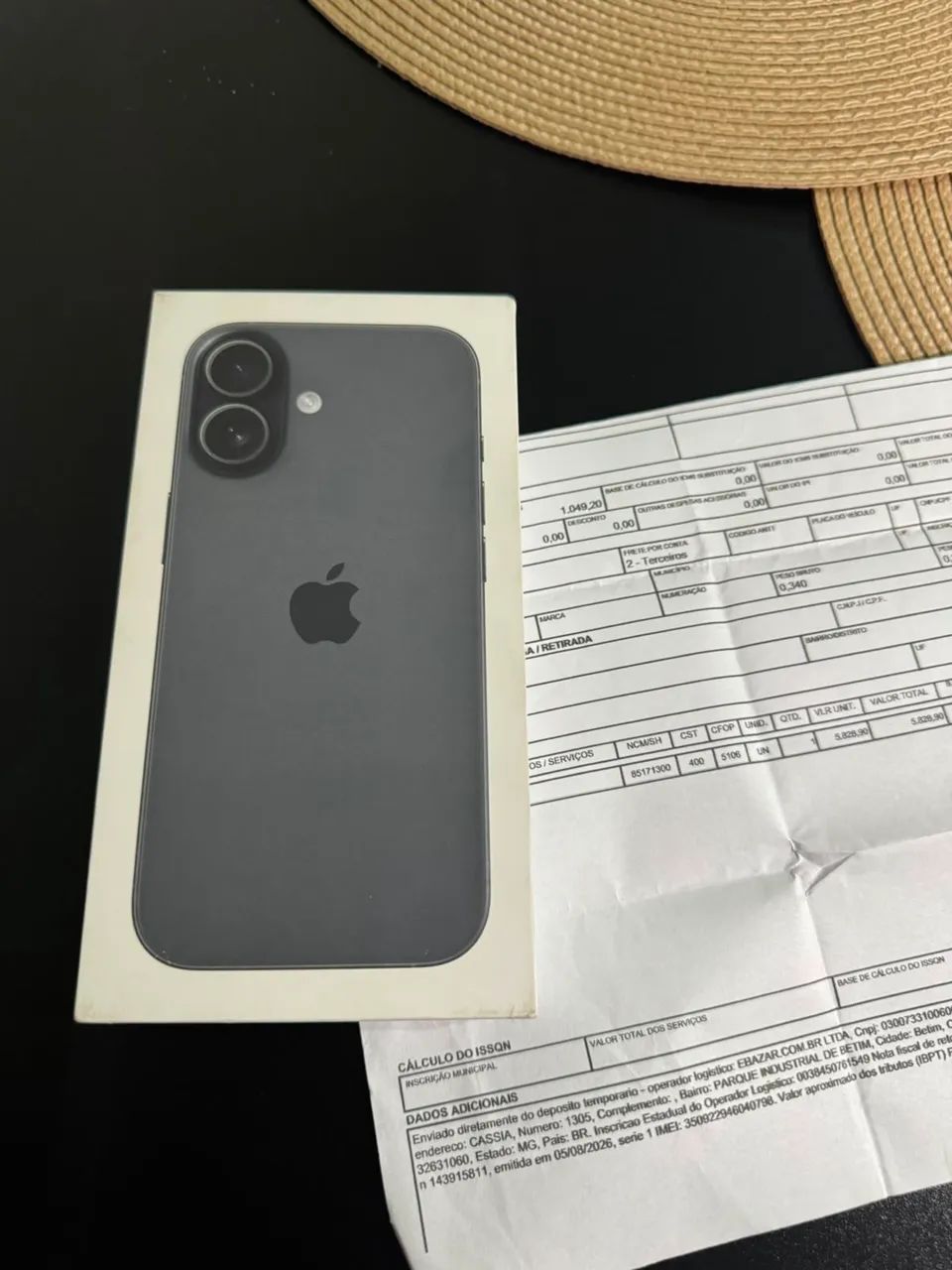 Iphone 17 preto 256gb lacrado e com nota - Foto 5