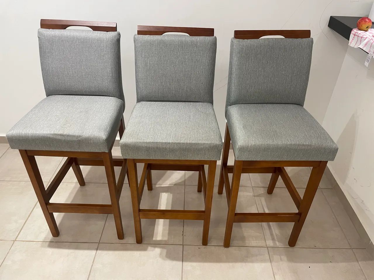 Banquetas madeira maciça 