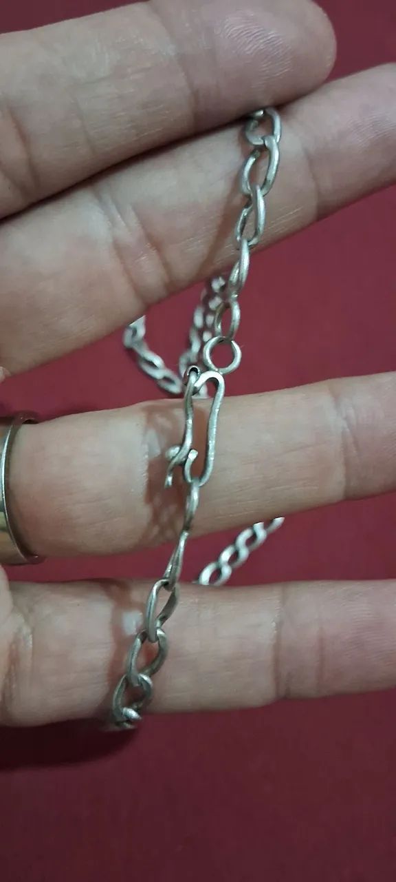Vendo ou troco ( cordão de prata ) - Foto 4