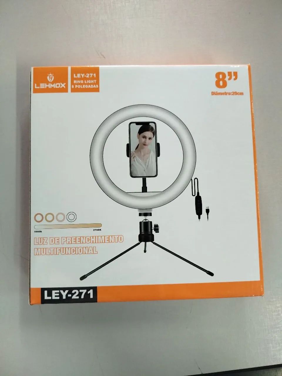 RING LIGH 8 POLEGADAS LEHMOX 