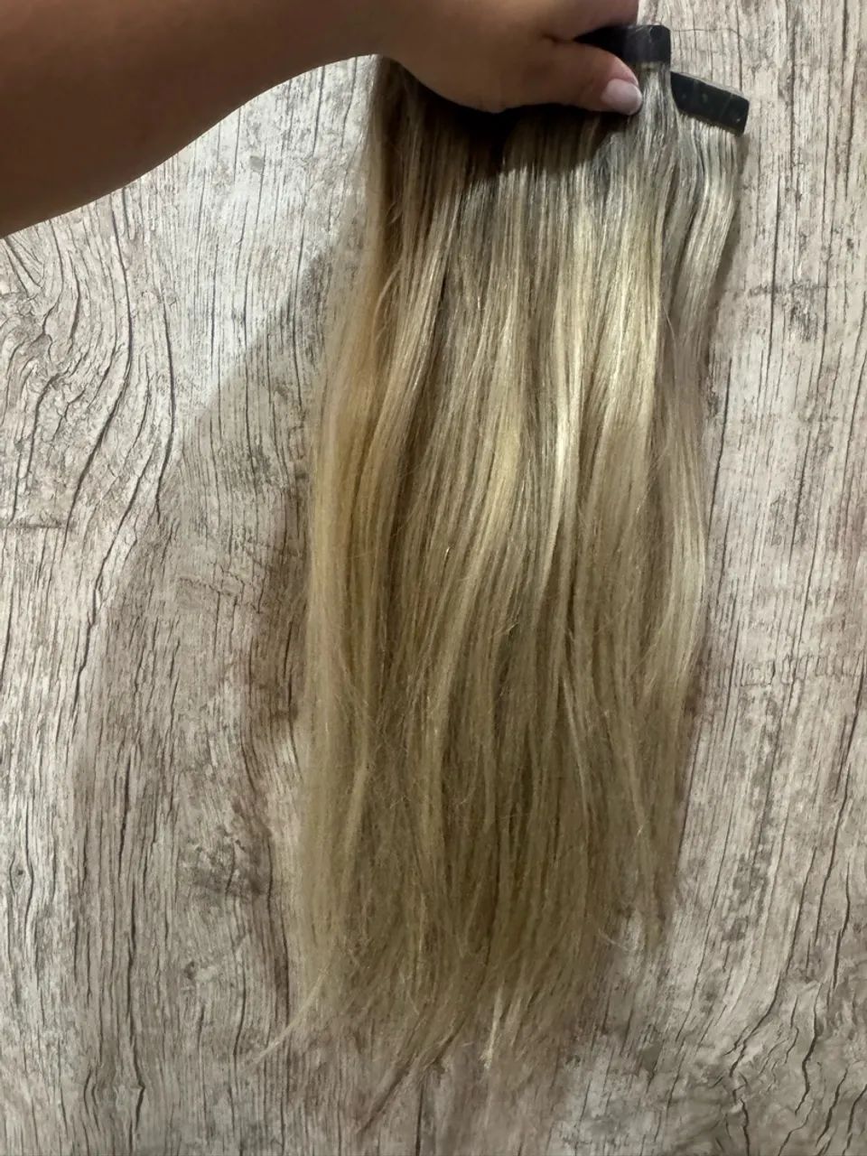 cabelo loiro mesclado brasileiro  - Foto 3