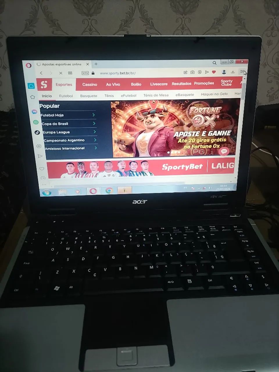 Not book Acer aspire 3050