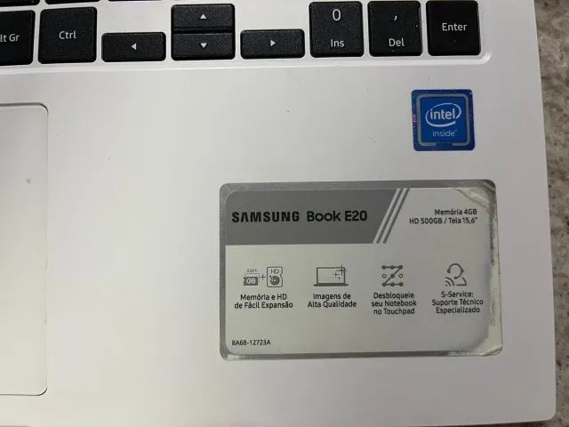 Notebook Samsung E20 Book + SSD 480GB - Foto 2