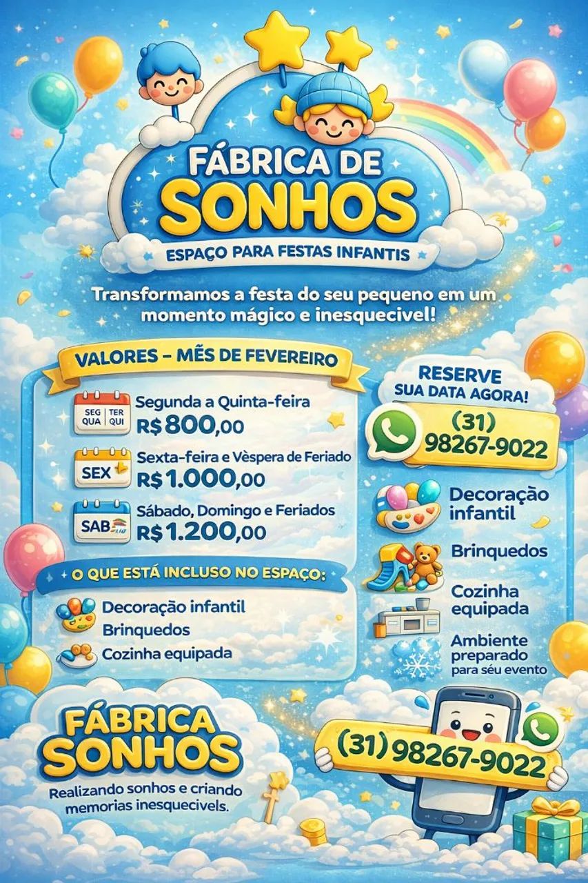 Espaço mais decoração a partir de r$ 800