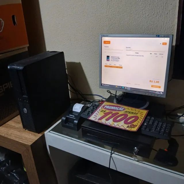 Kit Pdv Caixa Completo Com Sistema