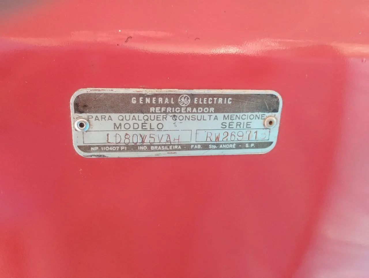 Geladeira General Electric Antiga - Foto 3