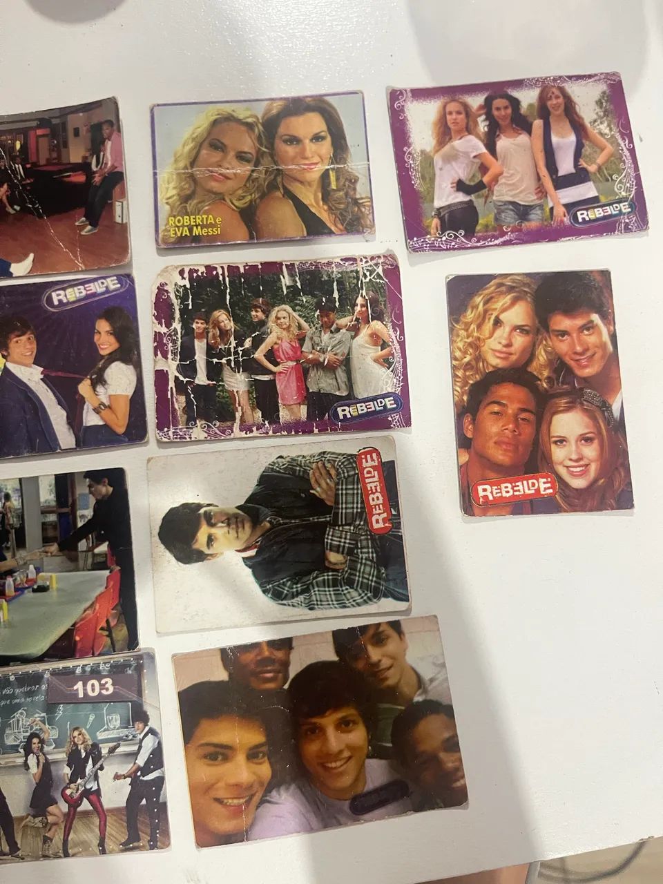 cartas cards REBELDE coleção antiga  - Foto 5