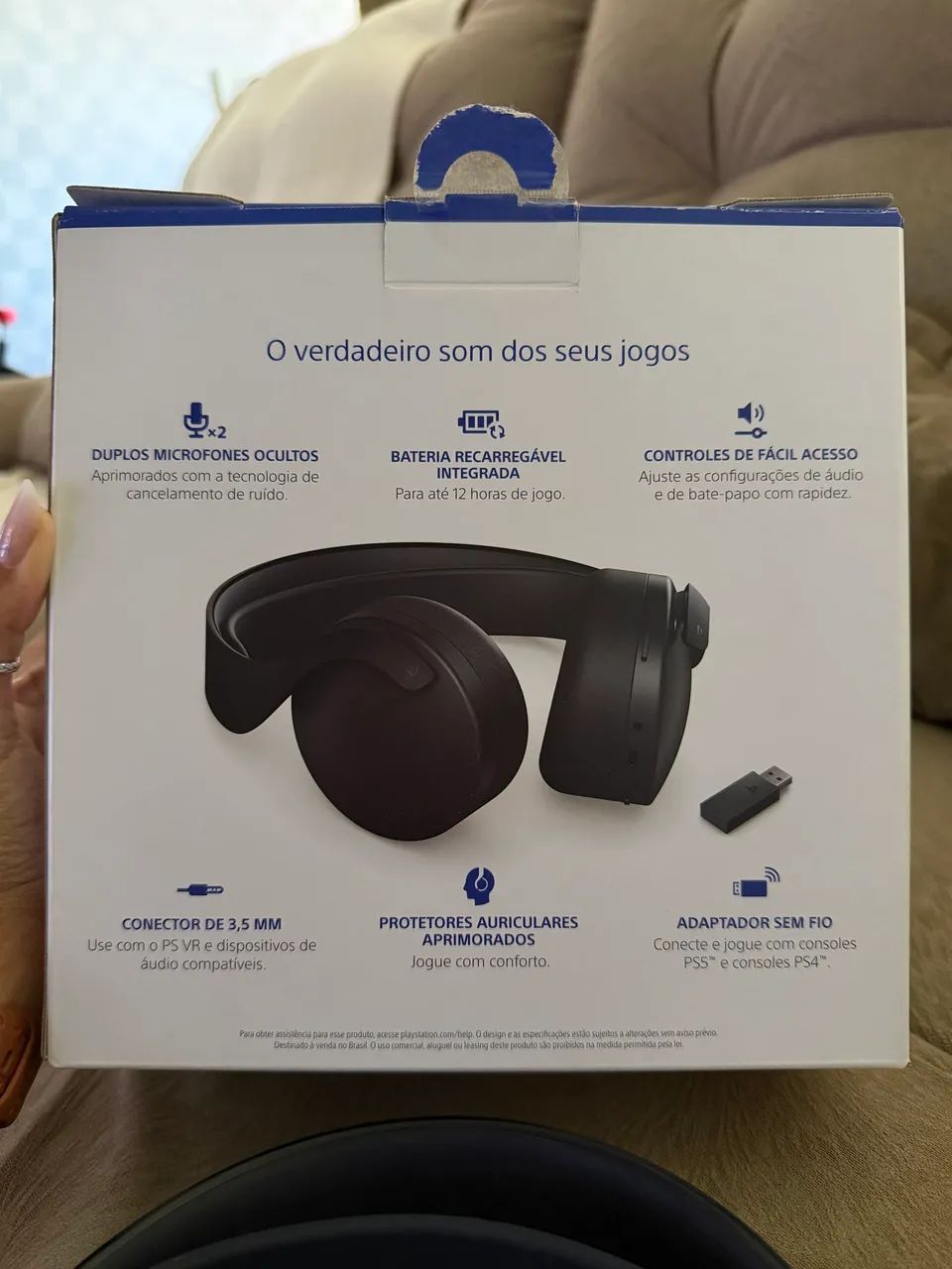 Headset/ Fone PlayStation Pulse 3D - Foto 3