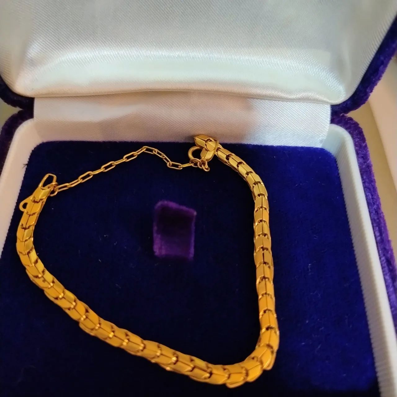 Pulseira de ouro 18 k  - Foto 4