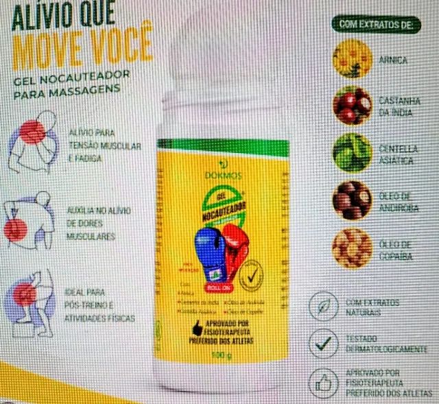 Gel Nocauteador Roll-on 100g - Foto 4