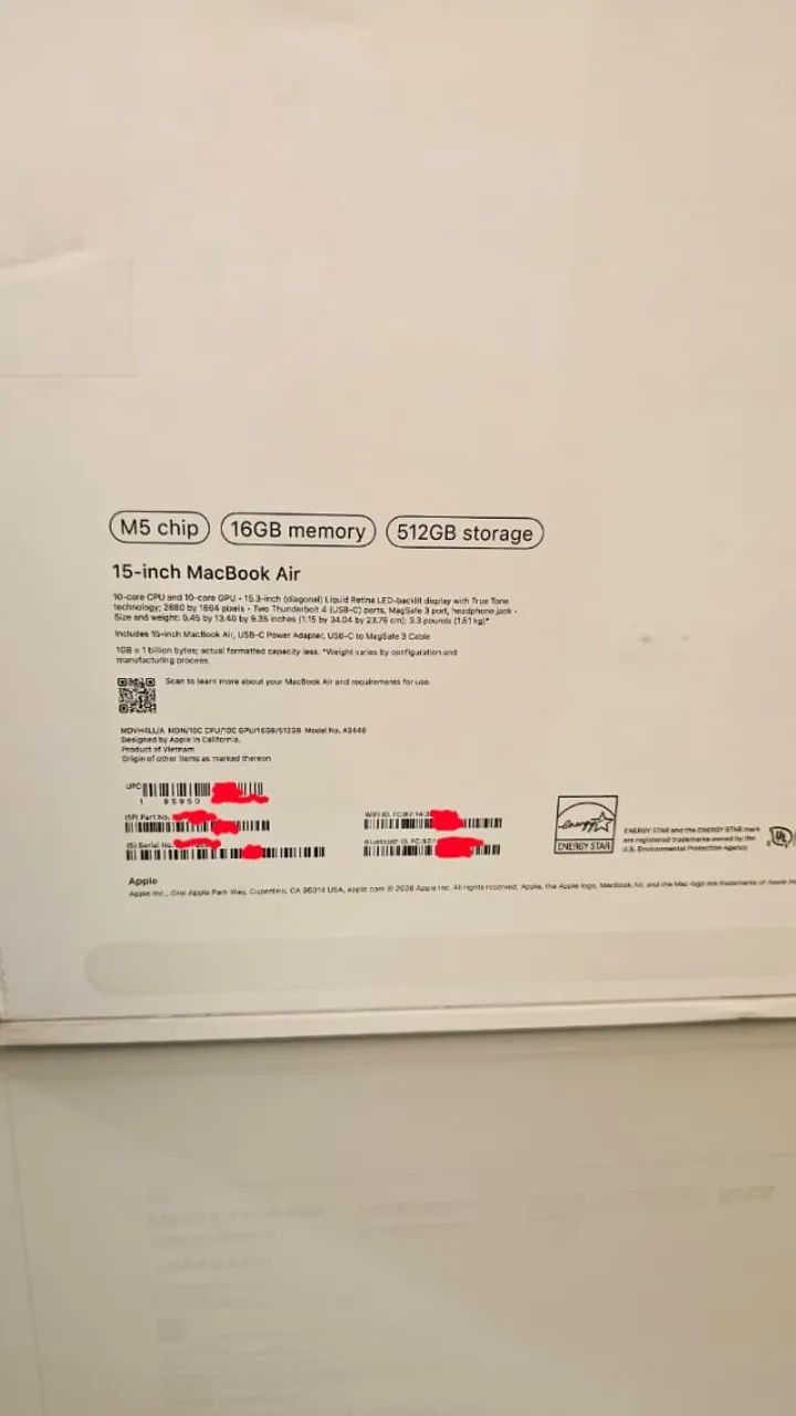MacBook Air M5 2026 15" - Foto 5
