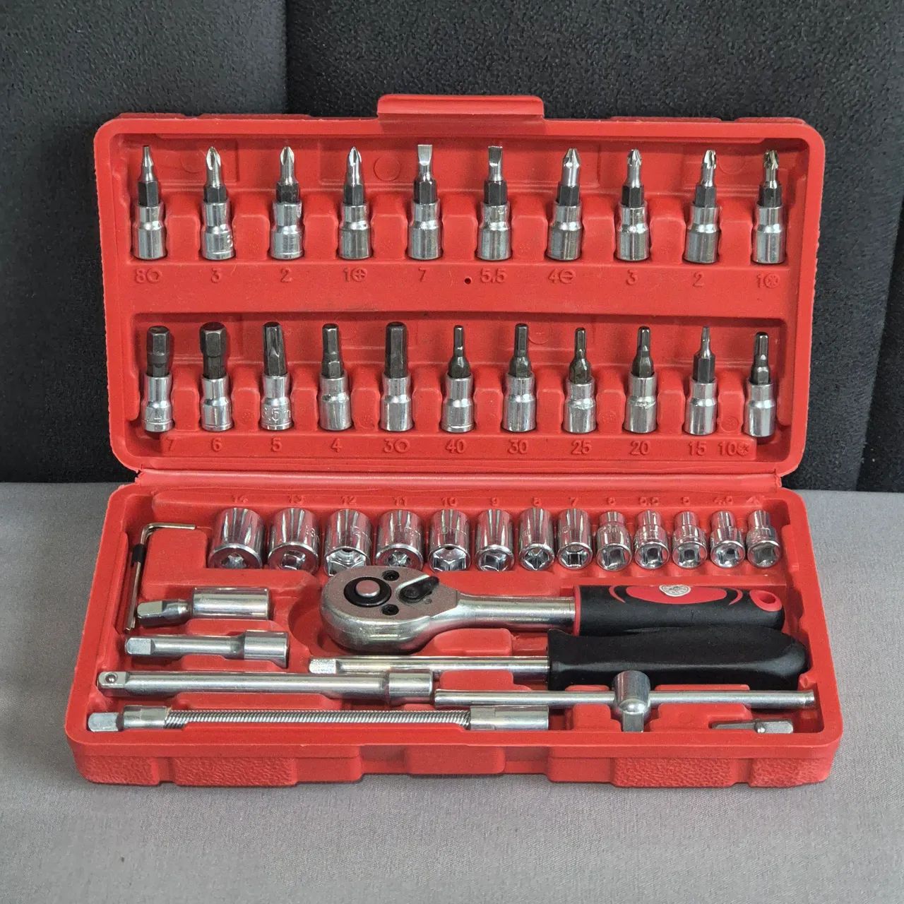 46-Piece Ratchet Kit – Complete and Durable