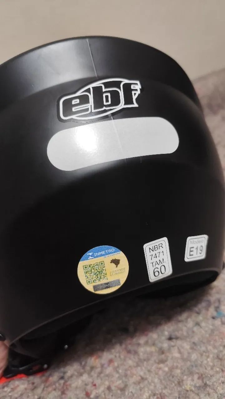 Capacete Ebf Spark Jet - Foto 7