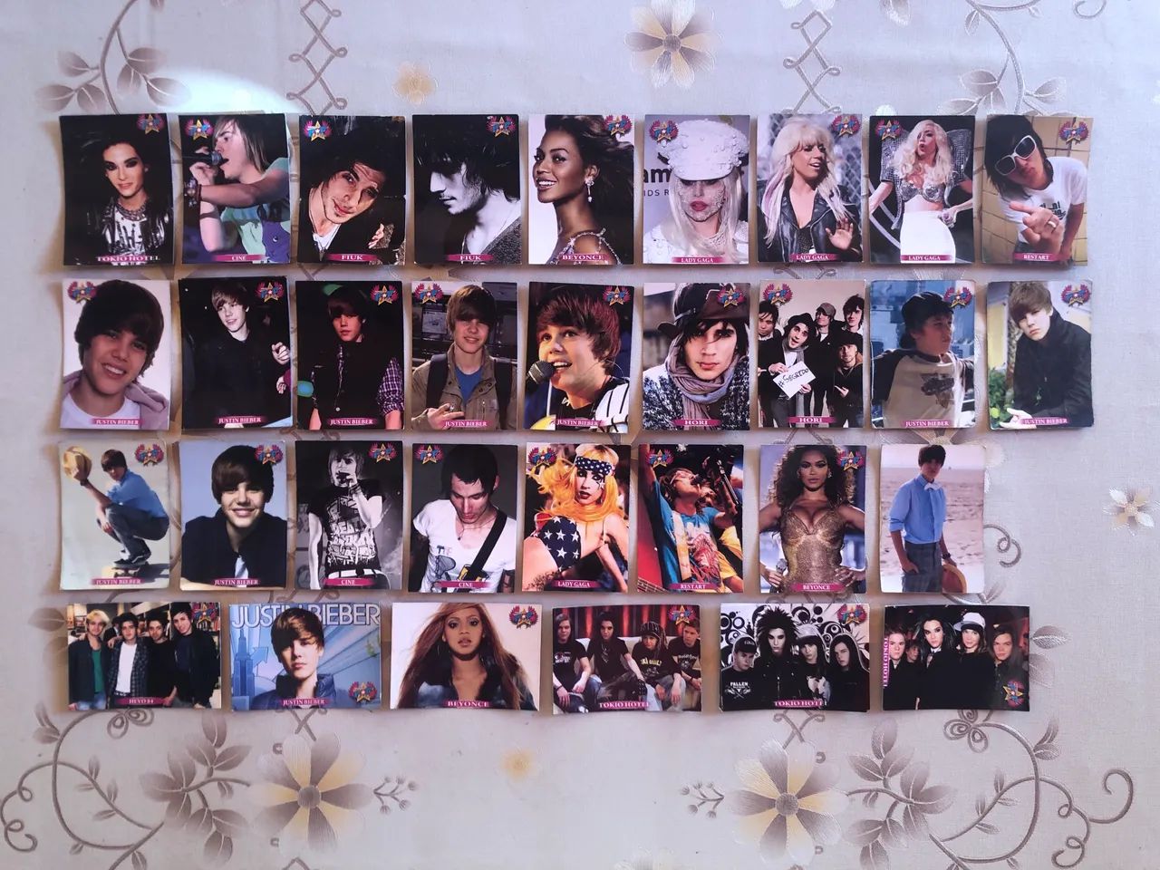 Lote Cards Pop Star Cantores e Bandas - Foto 4