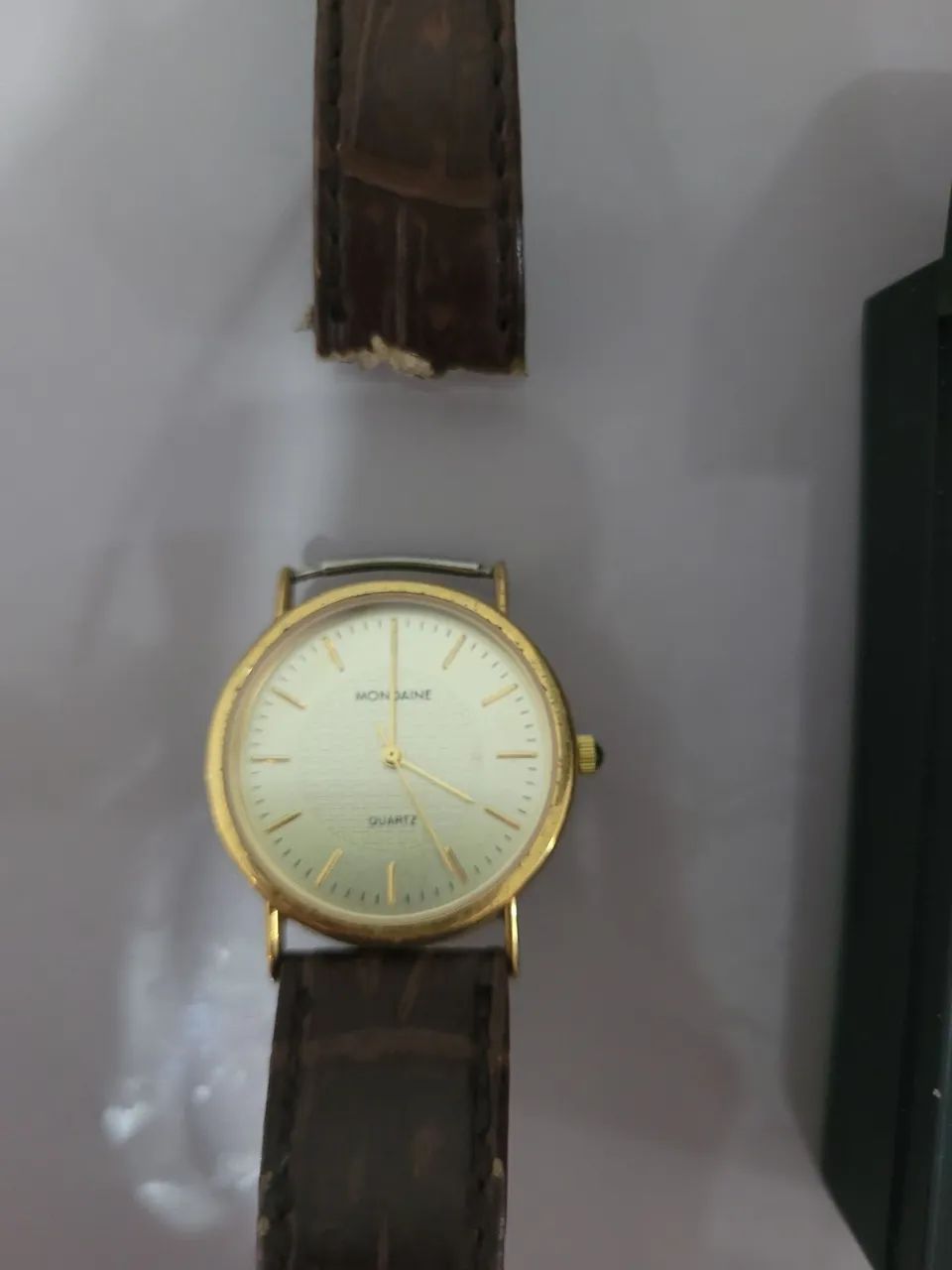 Relogio mondaine antigo sem bateria - Foto 2