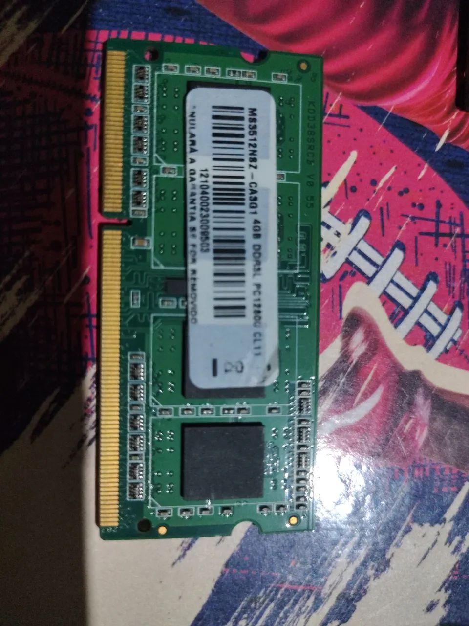 Memória Samsung 4GB DDR3 Notebook