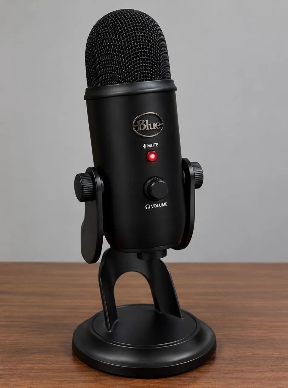Microfone Blue Yeti Classic USB Logitech - Foto 2