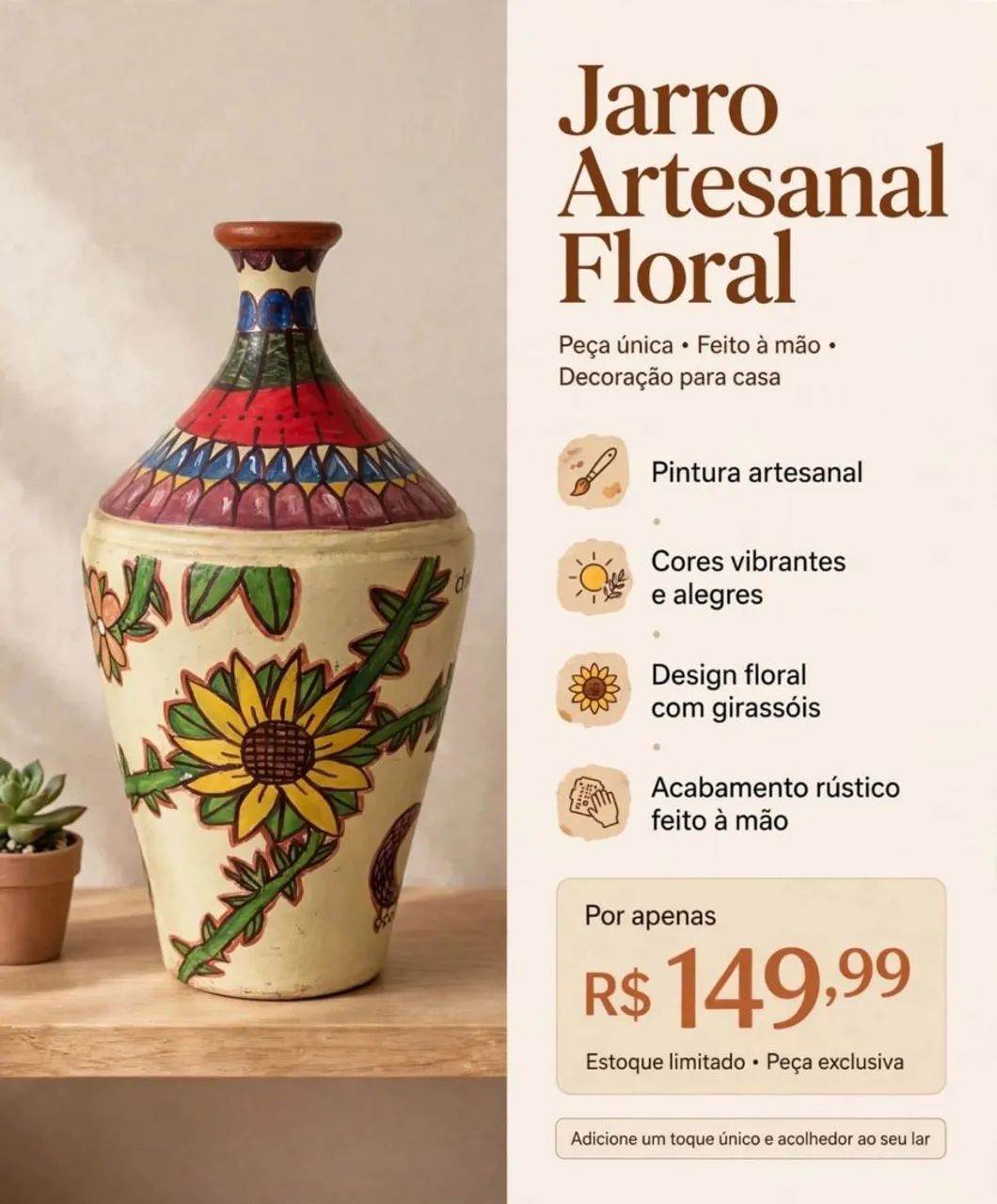 Jarro artesanal