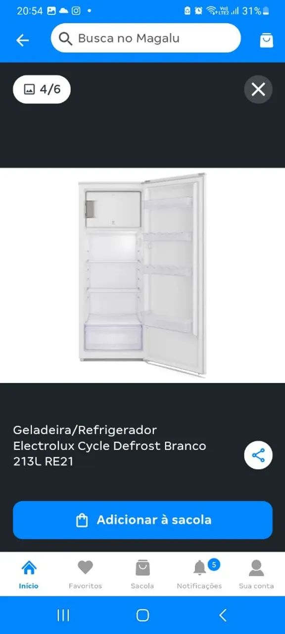 Geladeira Eletrolux nova - Foto 2