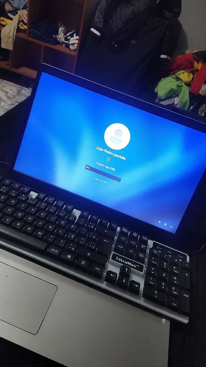 Notebook Lenovo mais teclado semi mecânico ultramax  - Foto 5
