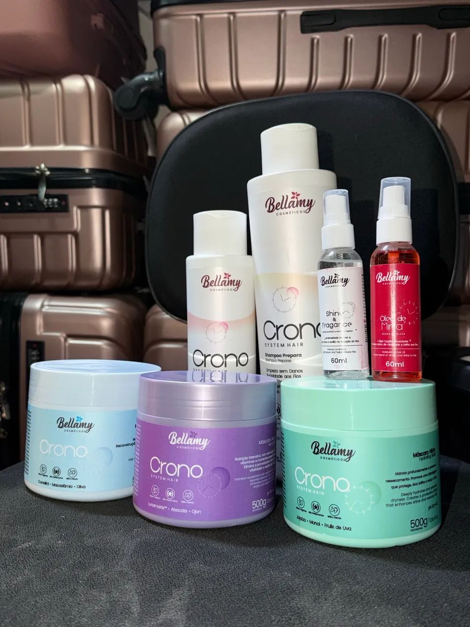 Kit Crono Bellamy Cosméticos - Linha Completa para Cabelos - Foto 2