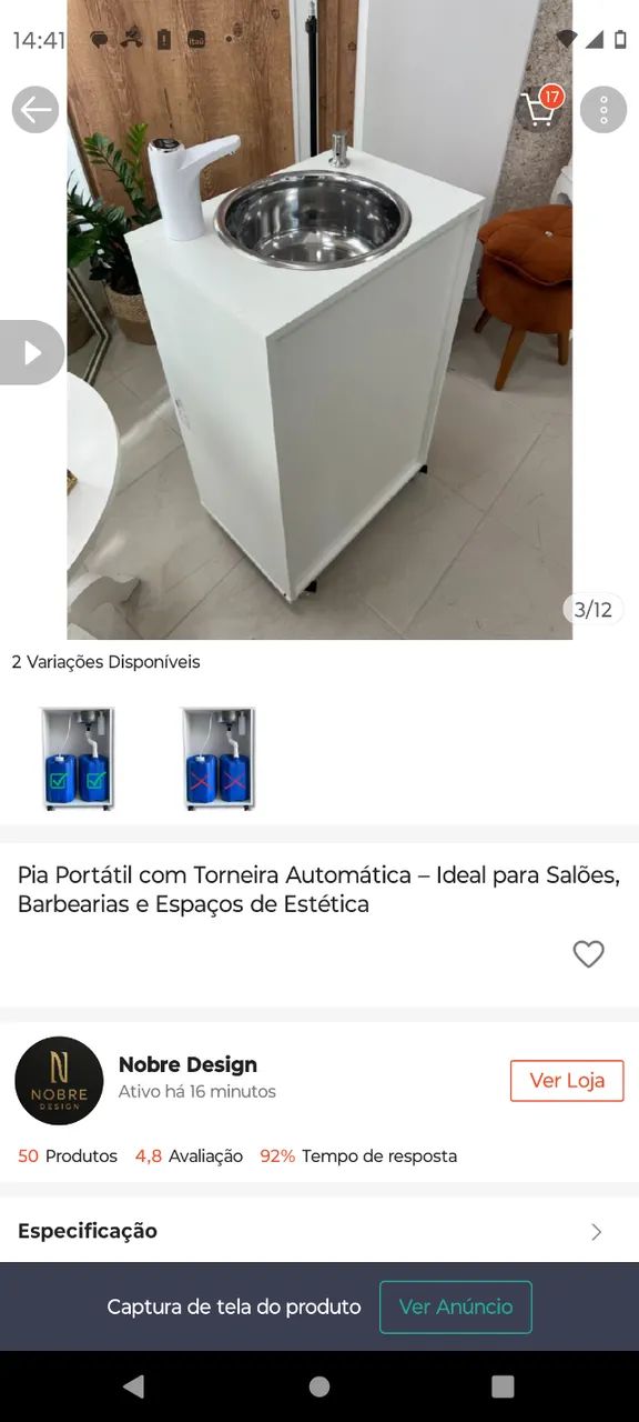 Pia portátil  - Foto 4