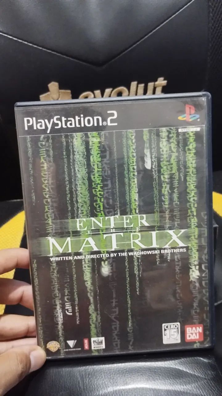 Jogo enter the Matrix - Playstation 2